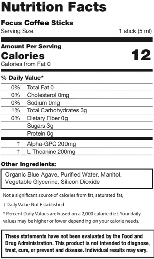 TruBrain Nootropic Coffee Enhancer Capsule, 20 Count