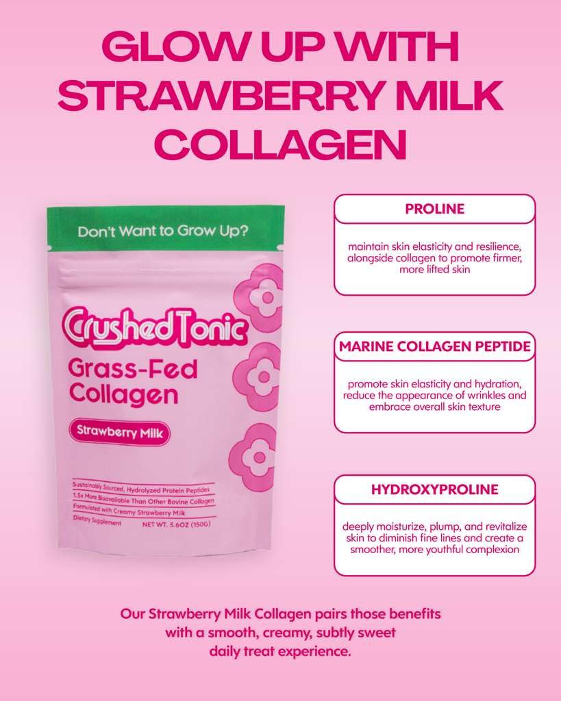 Crushed Tonic Korean Beauty Collagen Powder, 1 Ounce