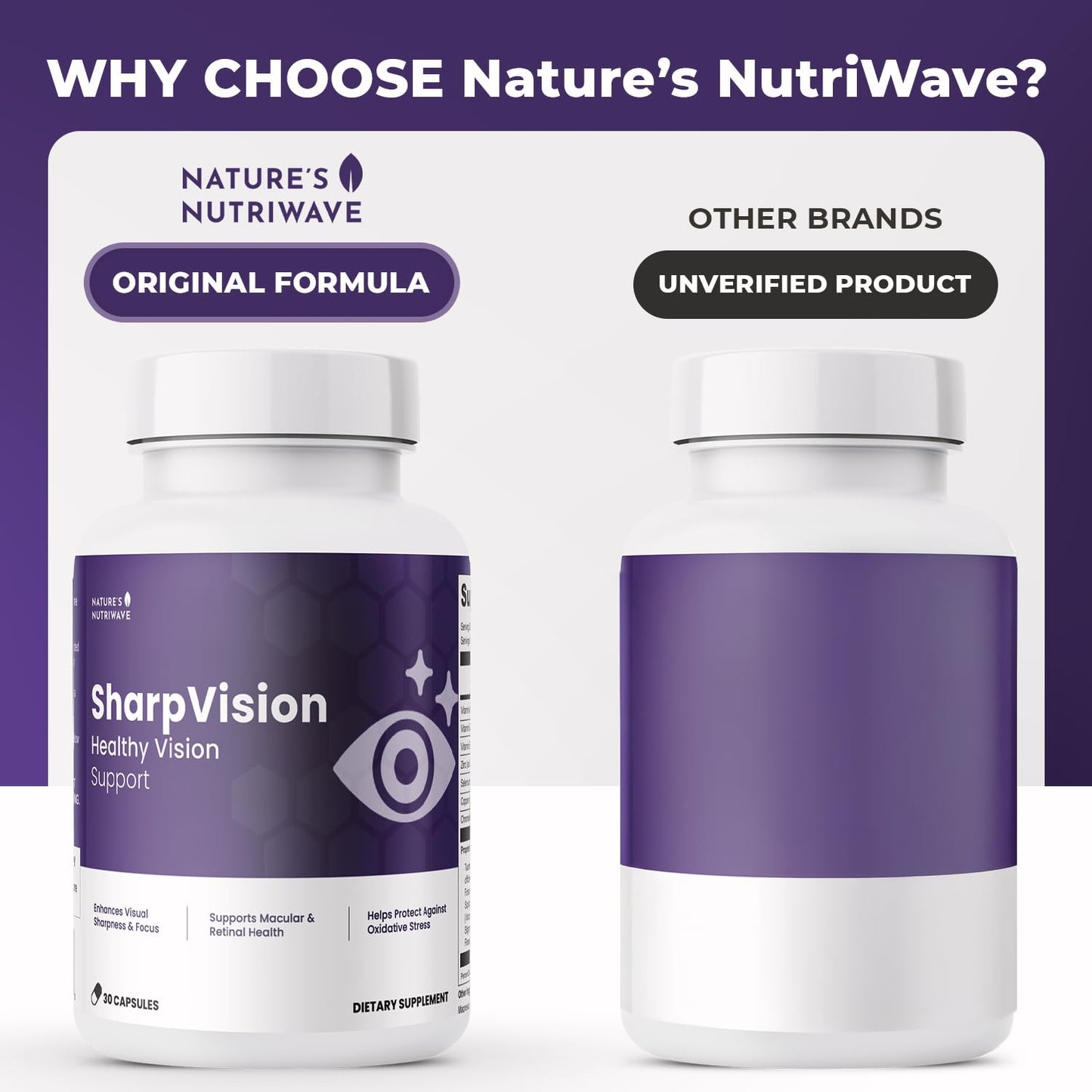 Nature’s NutriWave SharpVision 30 Capsules