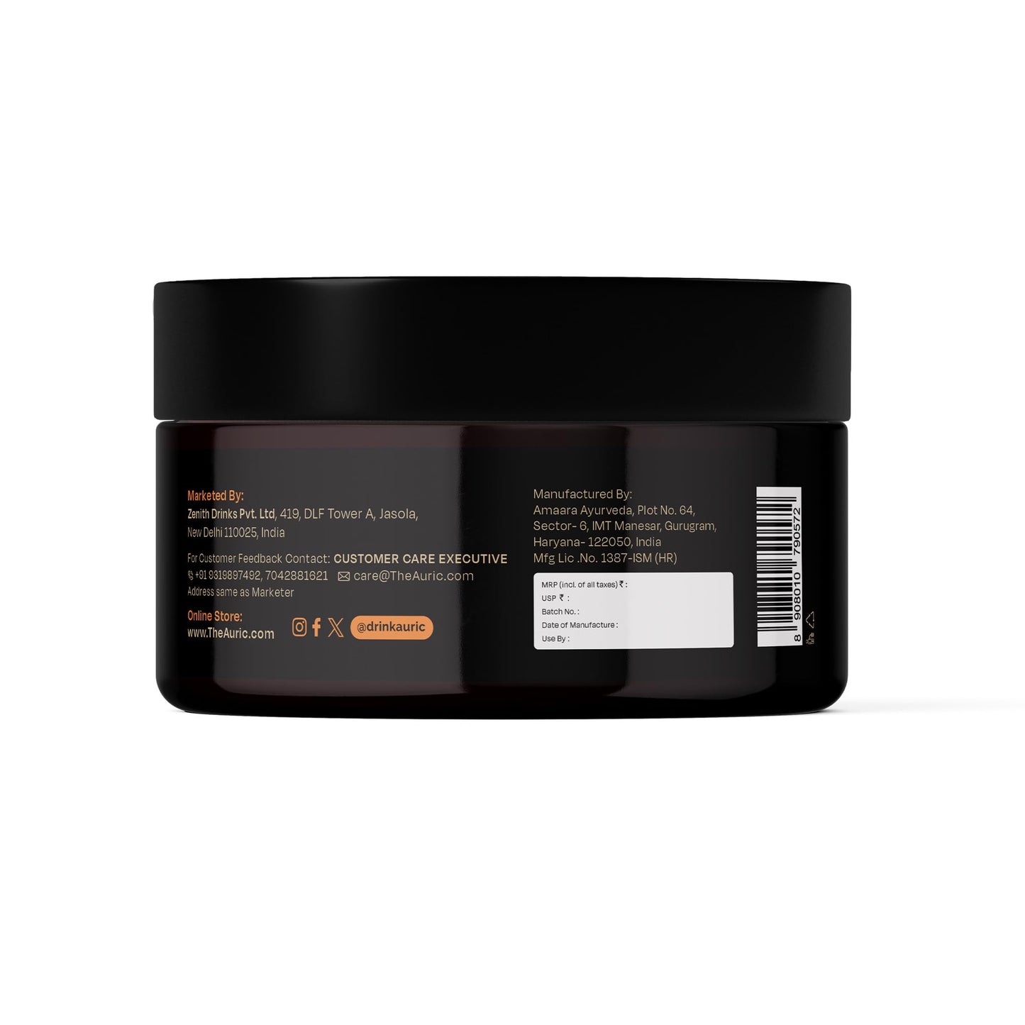 Auric Shilajit/Shilajeet Energy Capsules, 60 Capsules