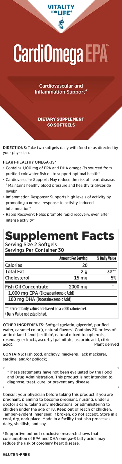 Melaleuca CardiOmega EPA Capsule, 1 Count