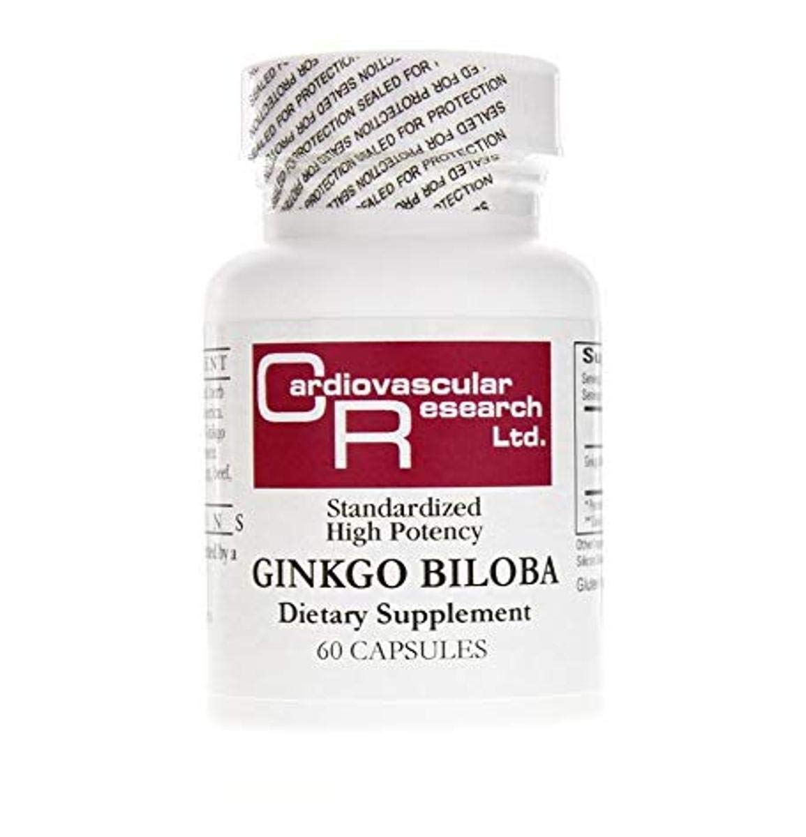 Cardiovascular Research Ginkgo Biloba Tablets 60 Count