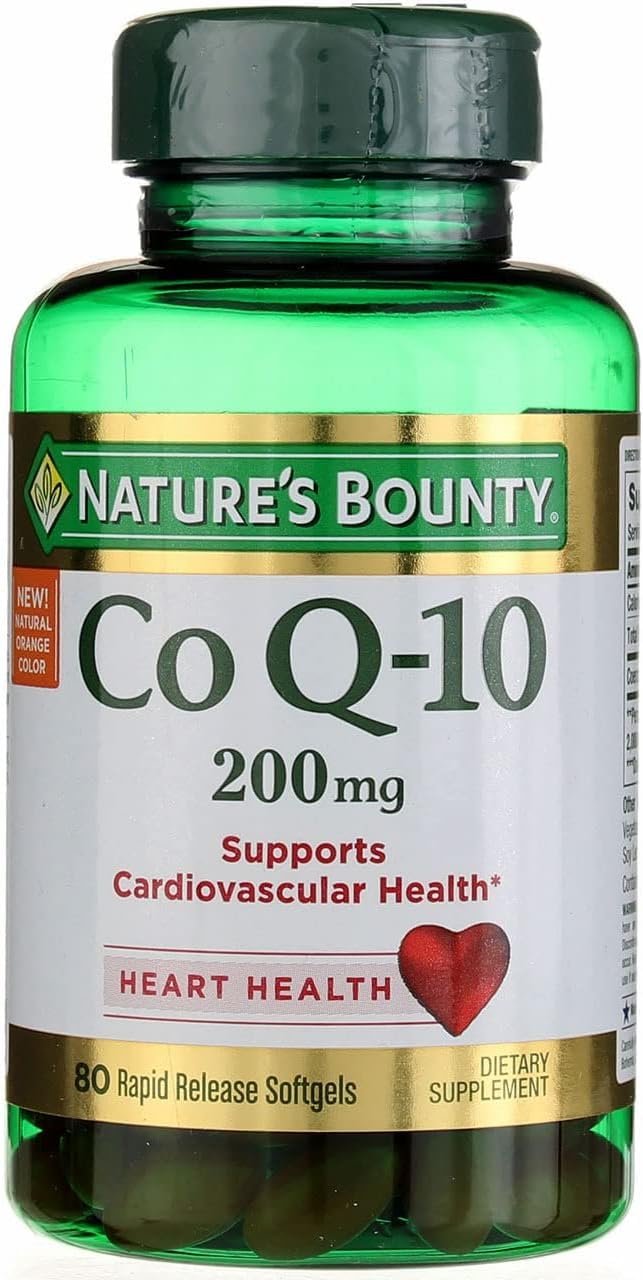 Nature's Bounty Co Q-10 200 mg Rapid Release Softgels 880 Softgels