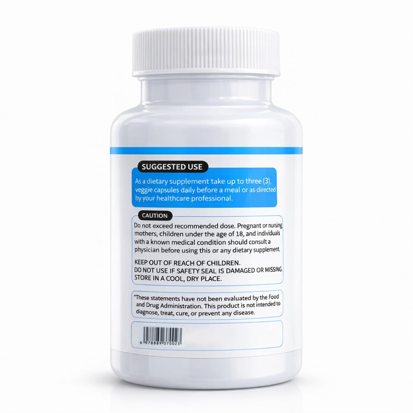 ElixAid Magnesium Complex for Women & Men 1000mg Capsule, 60 Capsules