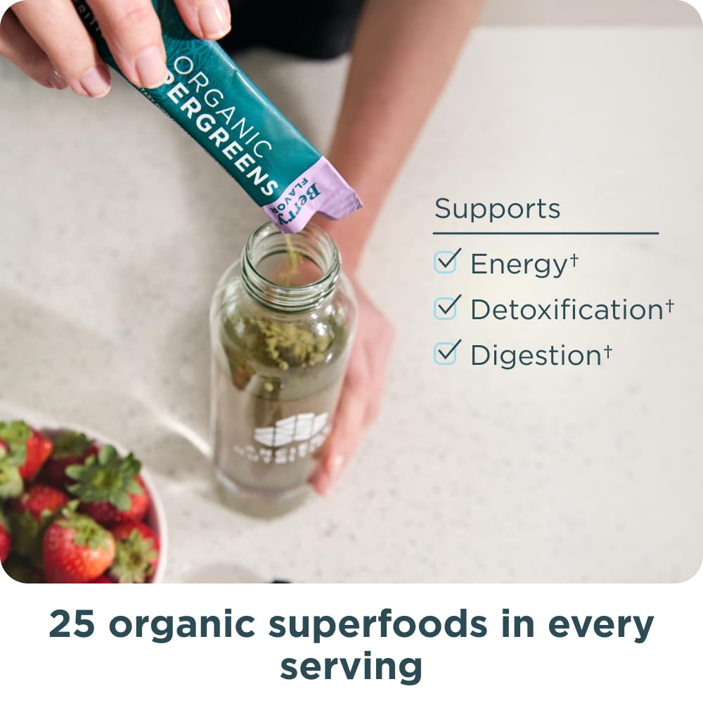 Ancient Nutrition Organic Super Greens Powder 4.2 Ounce