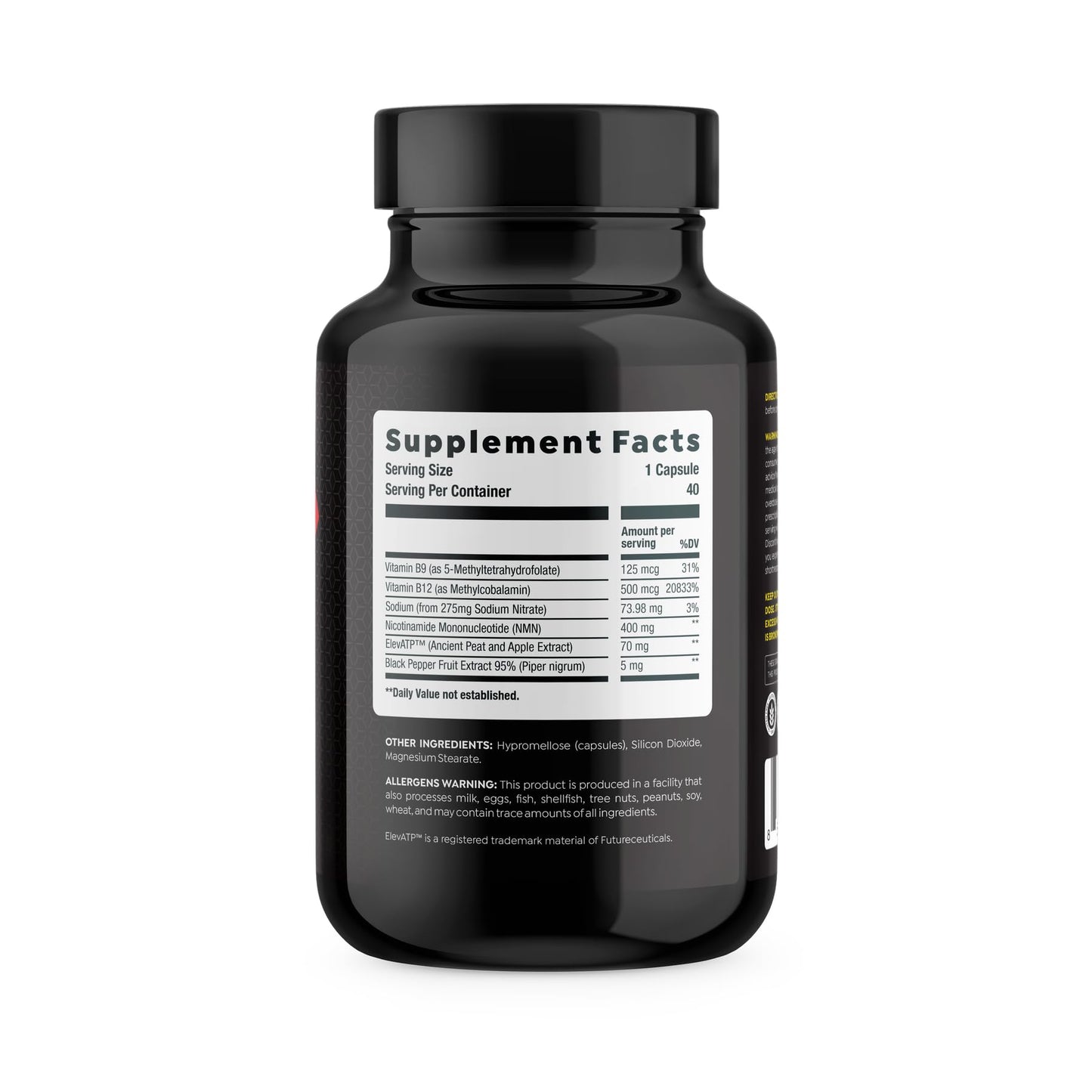 HTLT Supps GO2 Max Powder, Peak Endurance Support with NMN, 10