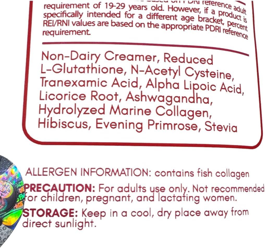 Generic Dear Face Beauty Strawberries & Cream Collagen Drink Powder 6
