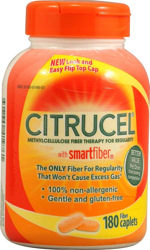 CITRUCEL Citrucel Caplets 180 Caplets