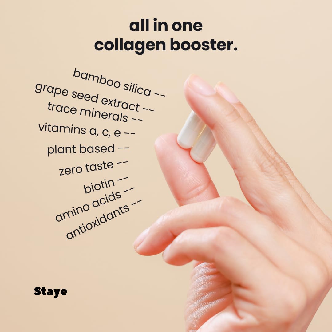 Staye Clean Collagen Booster Capsule 60 Count