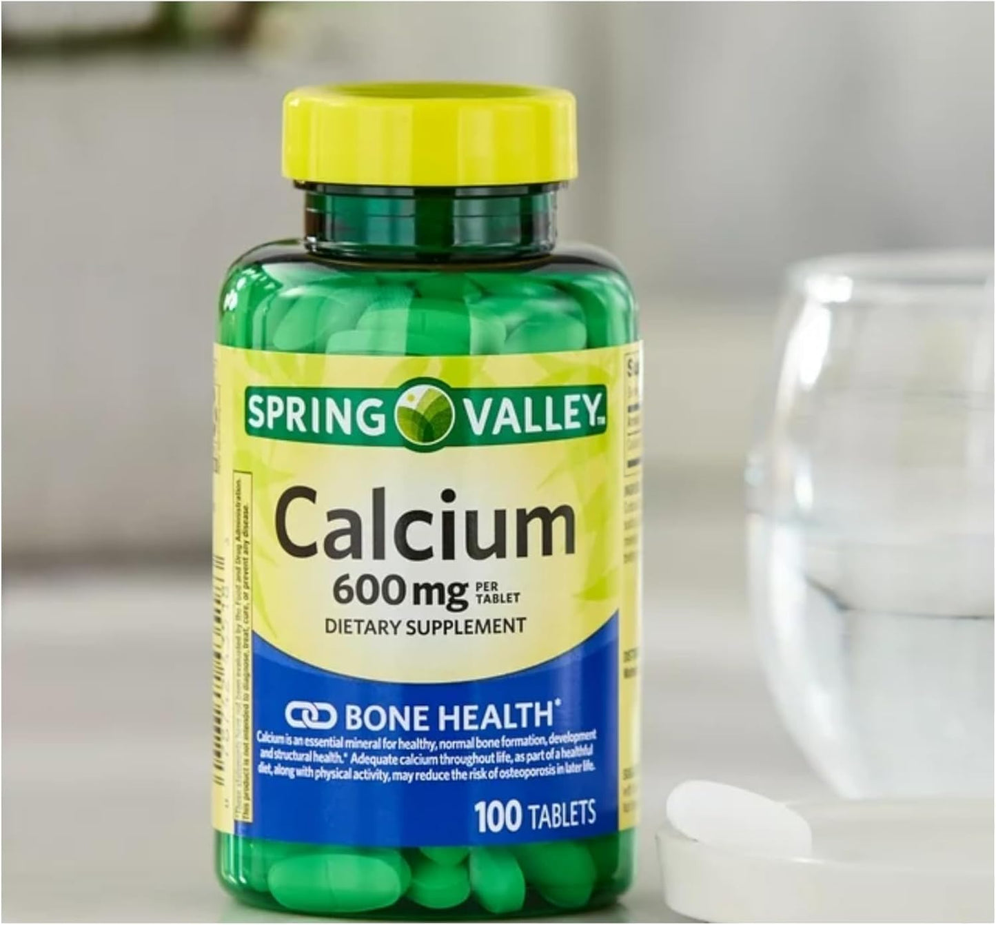 Generic Calcium 600 mg Tablet, 100 Tablets