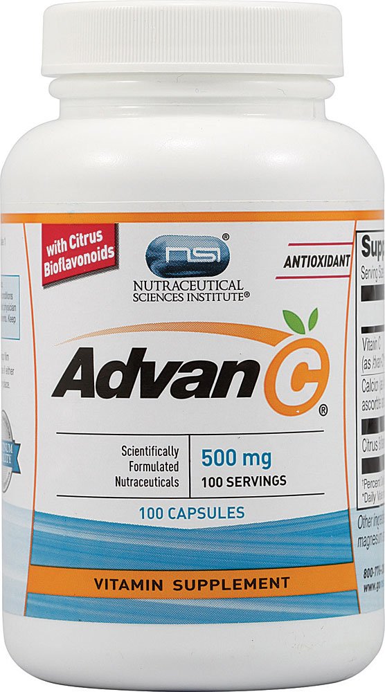 Vitacost Brand Synergy®, Advan-C® Including Citrus Bioflavonoids, 100 Capsules