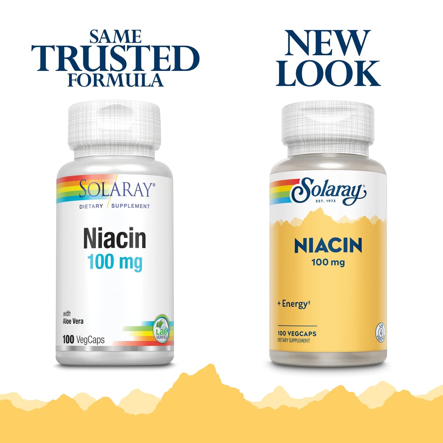 Solaray Niacin Capsule 100 Count