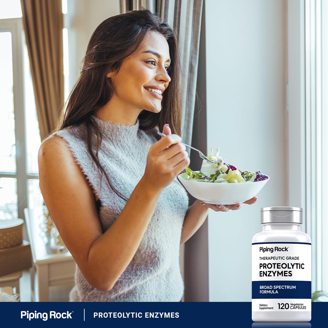 Piping Rock Proteolytic Enzymes Supplement Capsule 120