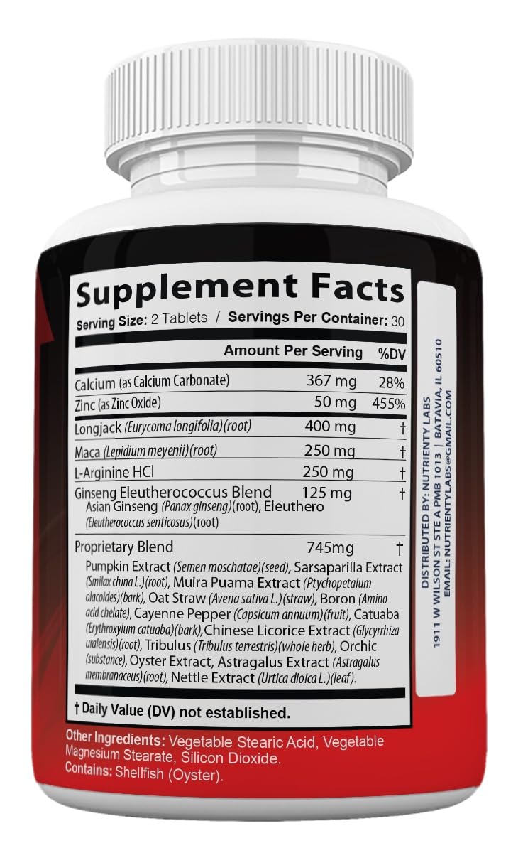 Zonata Vigor Pills for Men Tablet, 60 Count