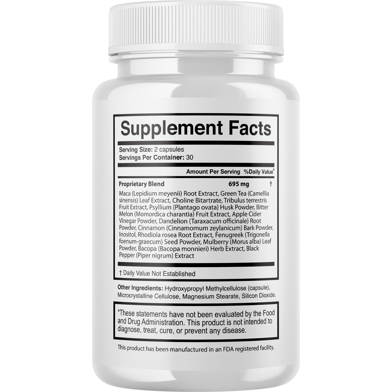 Valdivia Gluco Sera Capsules 60 Count