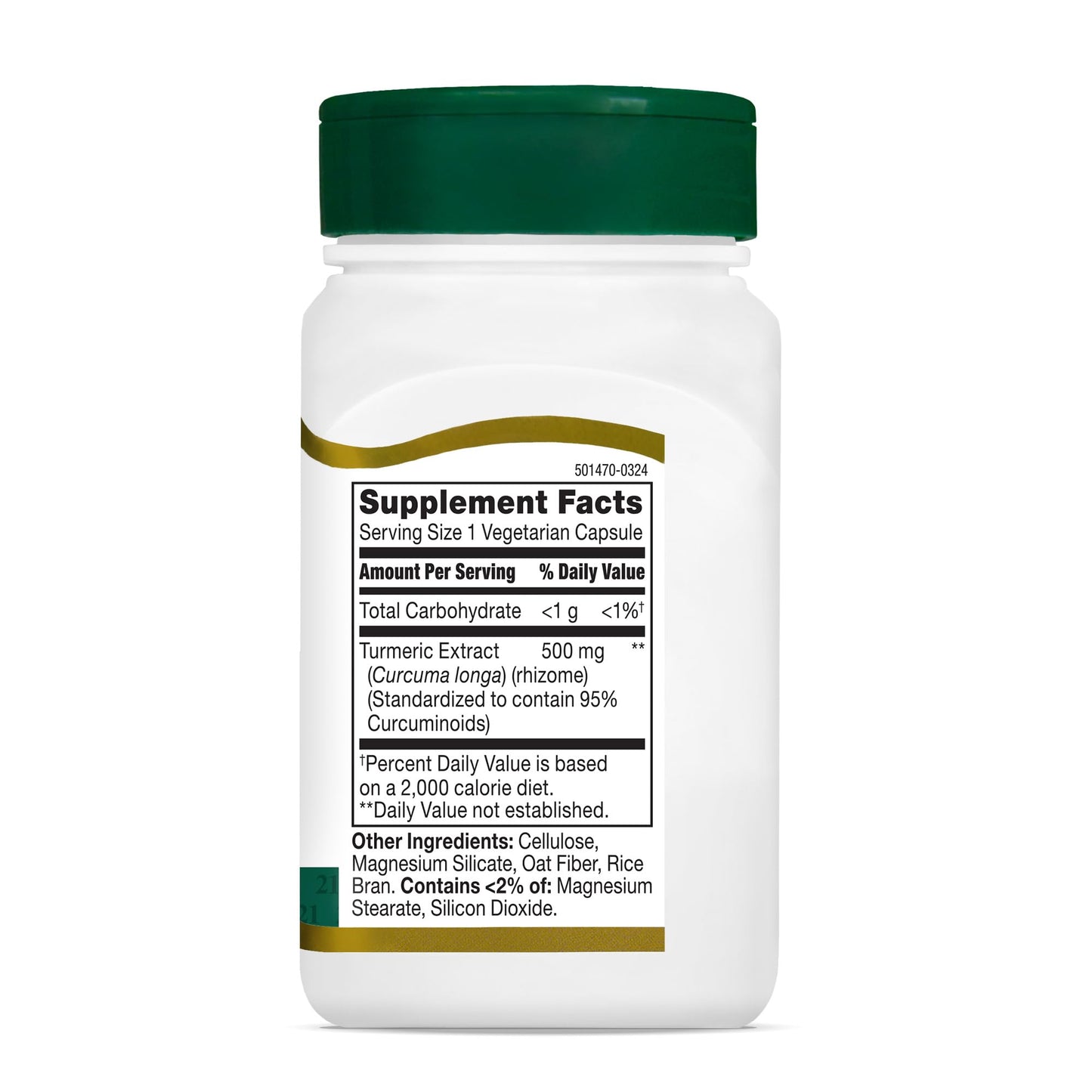 21st Century Curcumin 95 Herbal Supplements Capsules 45 Count