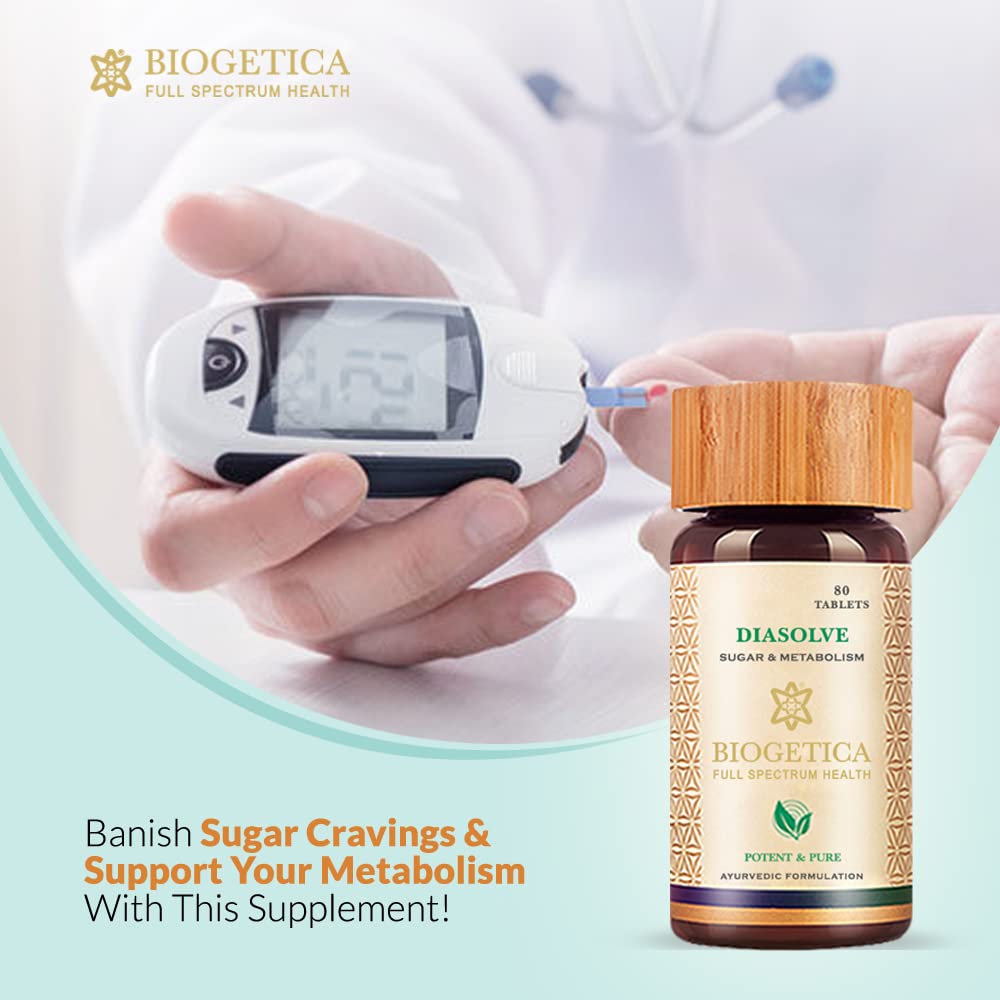 Biogetica Gastrosolve Natural Digestive Enzyme Supplement Tablet 80 Count