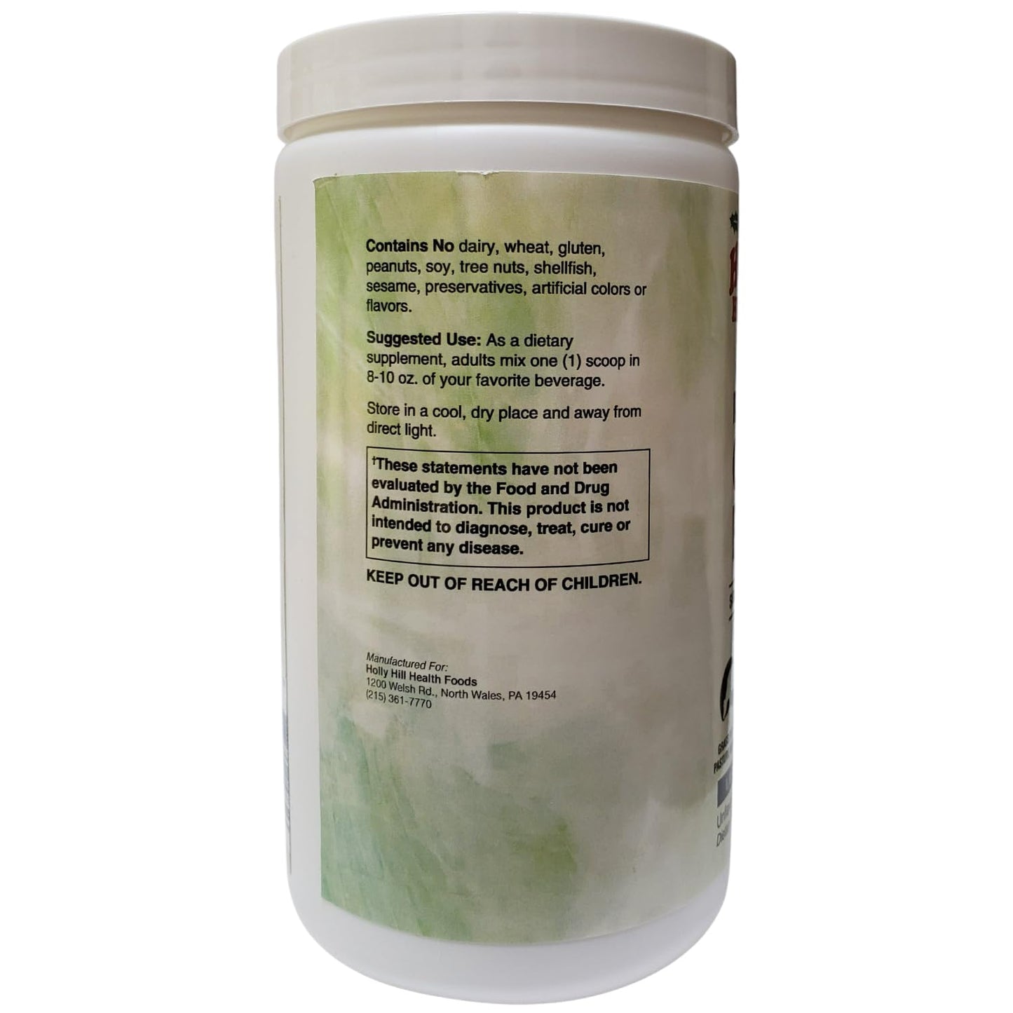Holly Hill Health Foods Multi-Source Collagen Peptides Powder, 8.68 Ounces