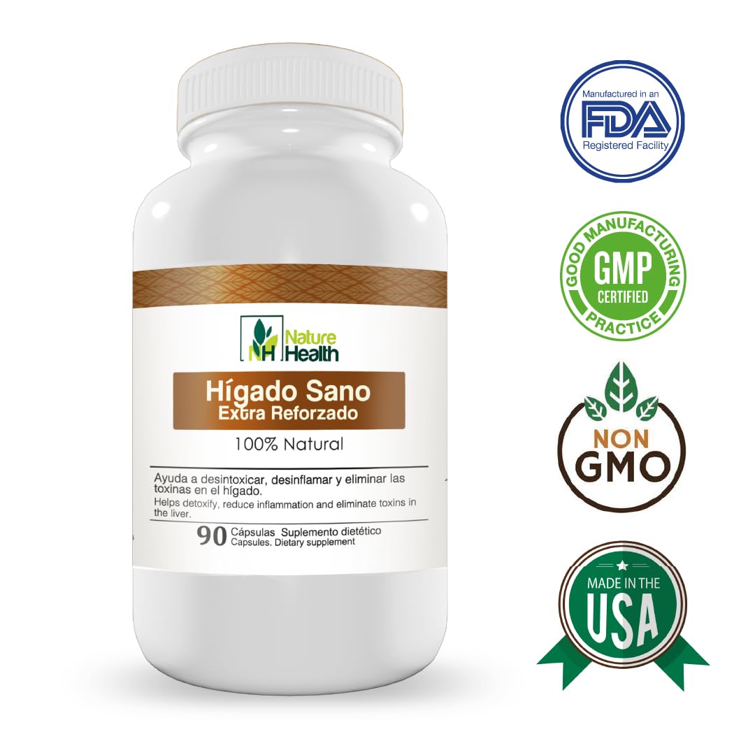 Nature Health Liver Support Capsules, 90 Count