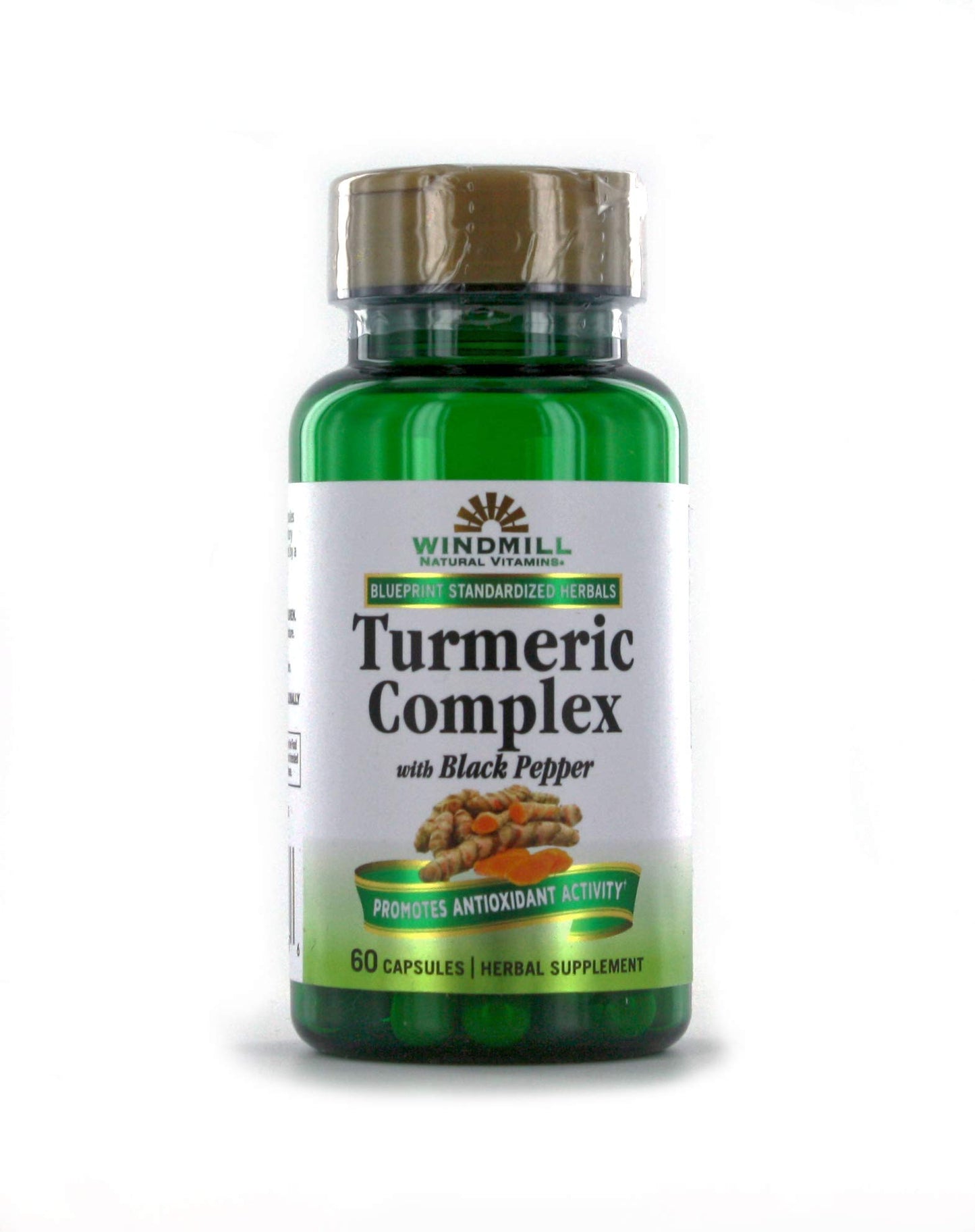 Windmill Turmeric Complex 1500 Mg With Black Pepper Capsules 60 Capsules