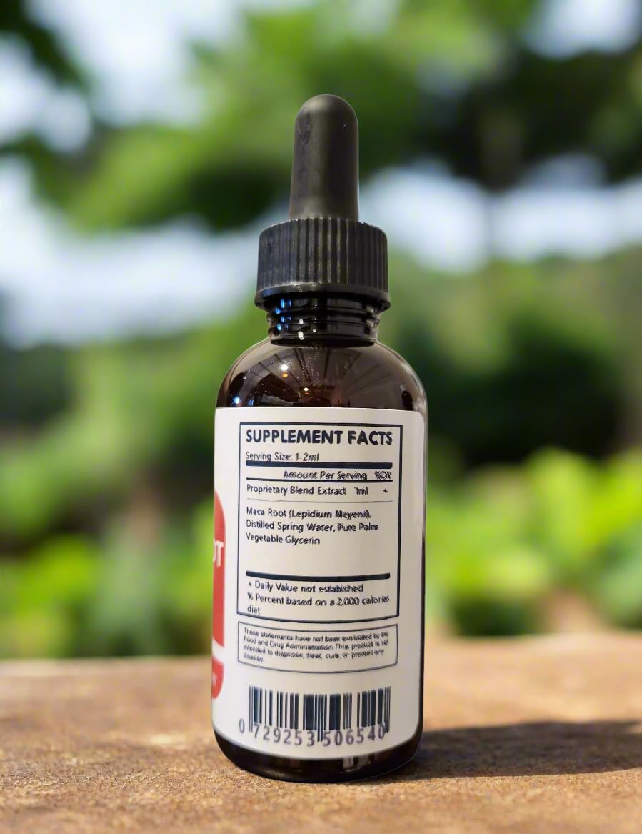 Herbal Island Maca Root Extract 10:1 Tincture 1 fl oz