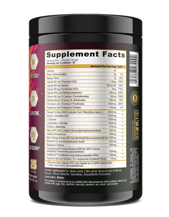 Underground Bio Labs Panda Burn MAX Powder 14.11 oz