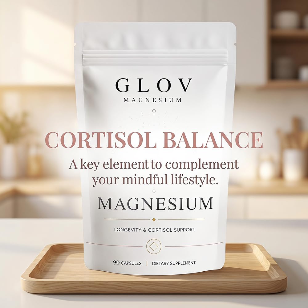 NOVIQO Glov Magnesium Complex for Women Capsule 90 Count