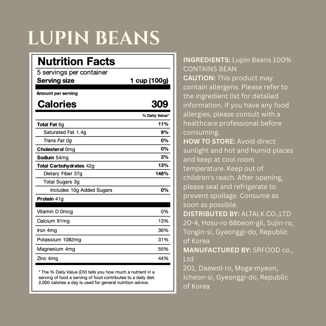 LUPINERY High Protein Keto Baking Starter Kit, 1