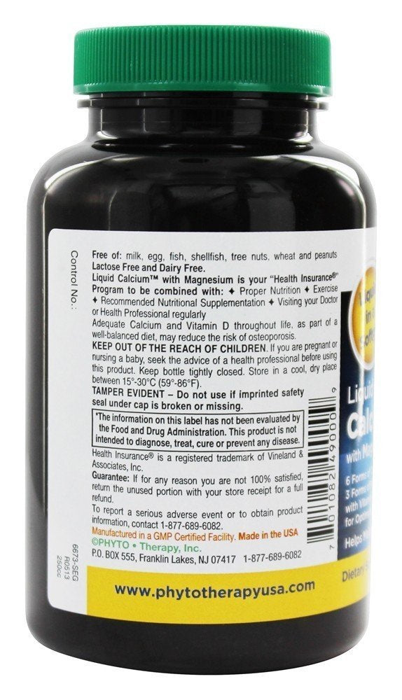Phyto-Therapy Calcium Softgels 90 Count