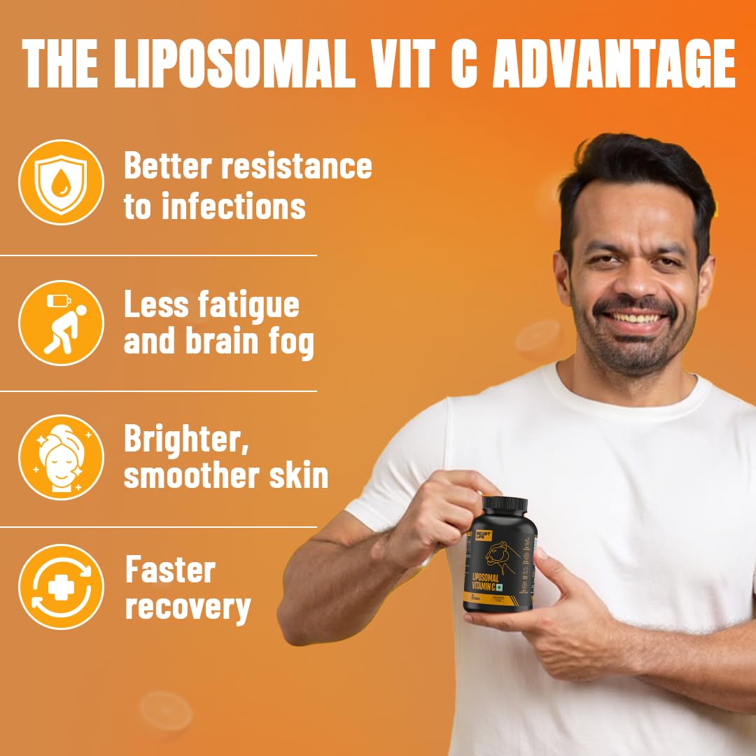 BEASTLIFE Liposomal Vitamin C Capsule 60 Count
