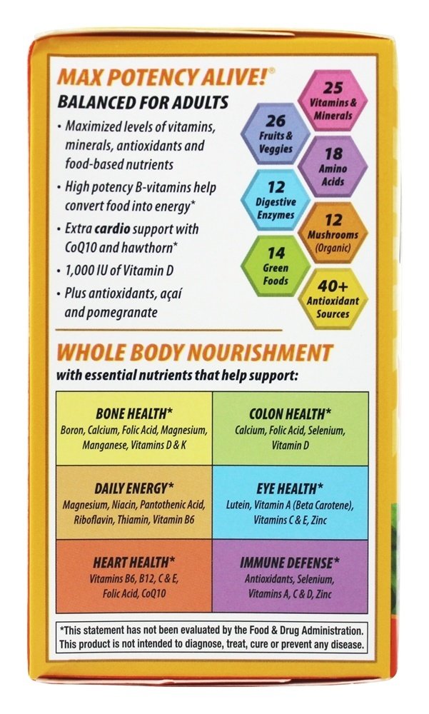 Nature's Way Alive Tablet 90 Tablets
