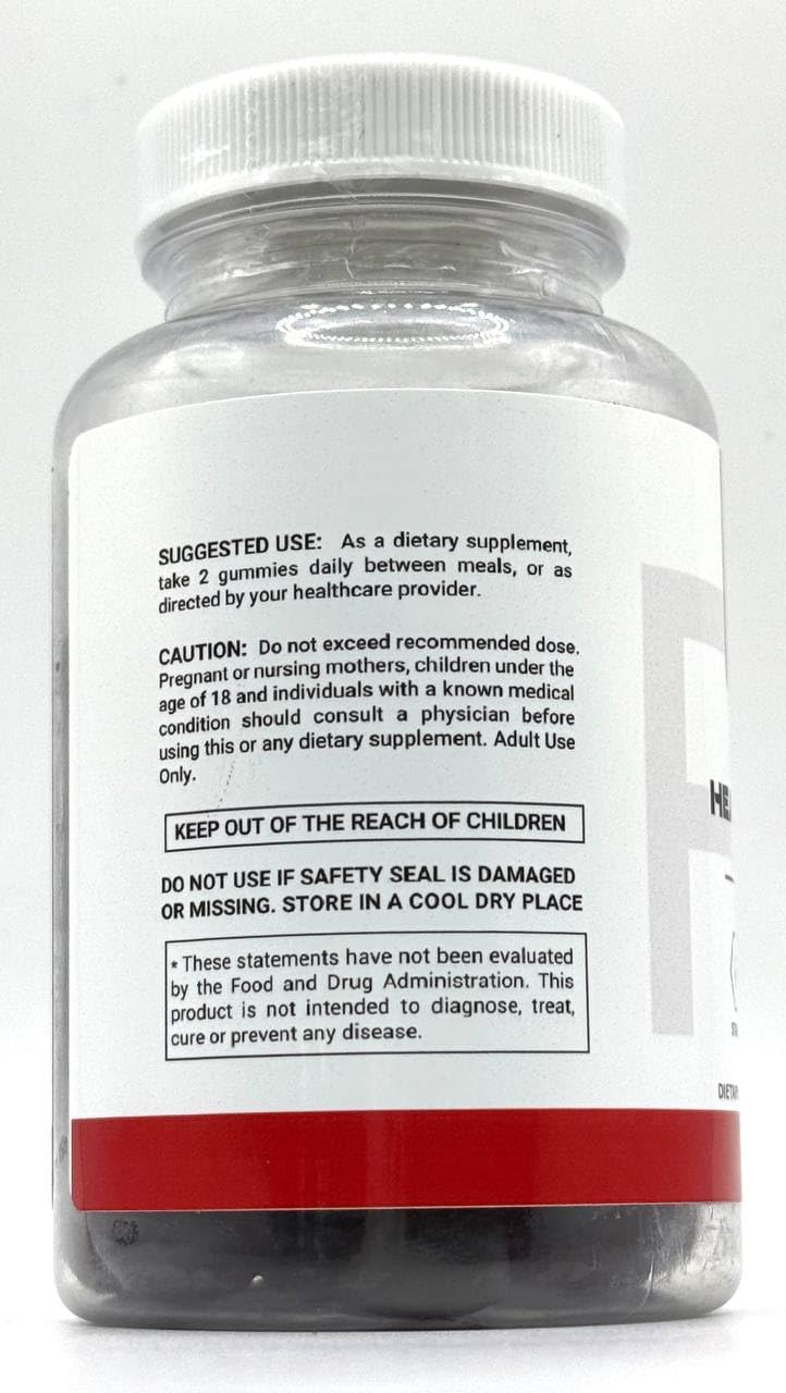 Rize Labs Iron Max Men's Health Gummies 60 Gummies