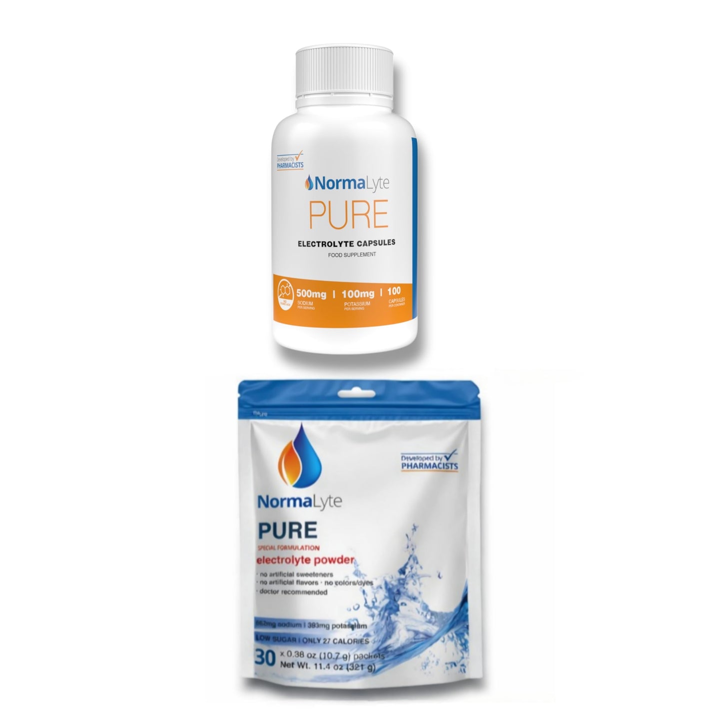 NormaLyte Pure Electrolyte Capsules Combo