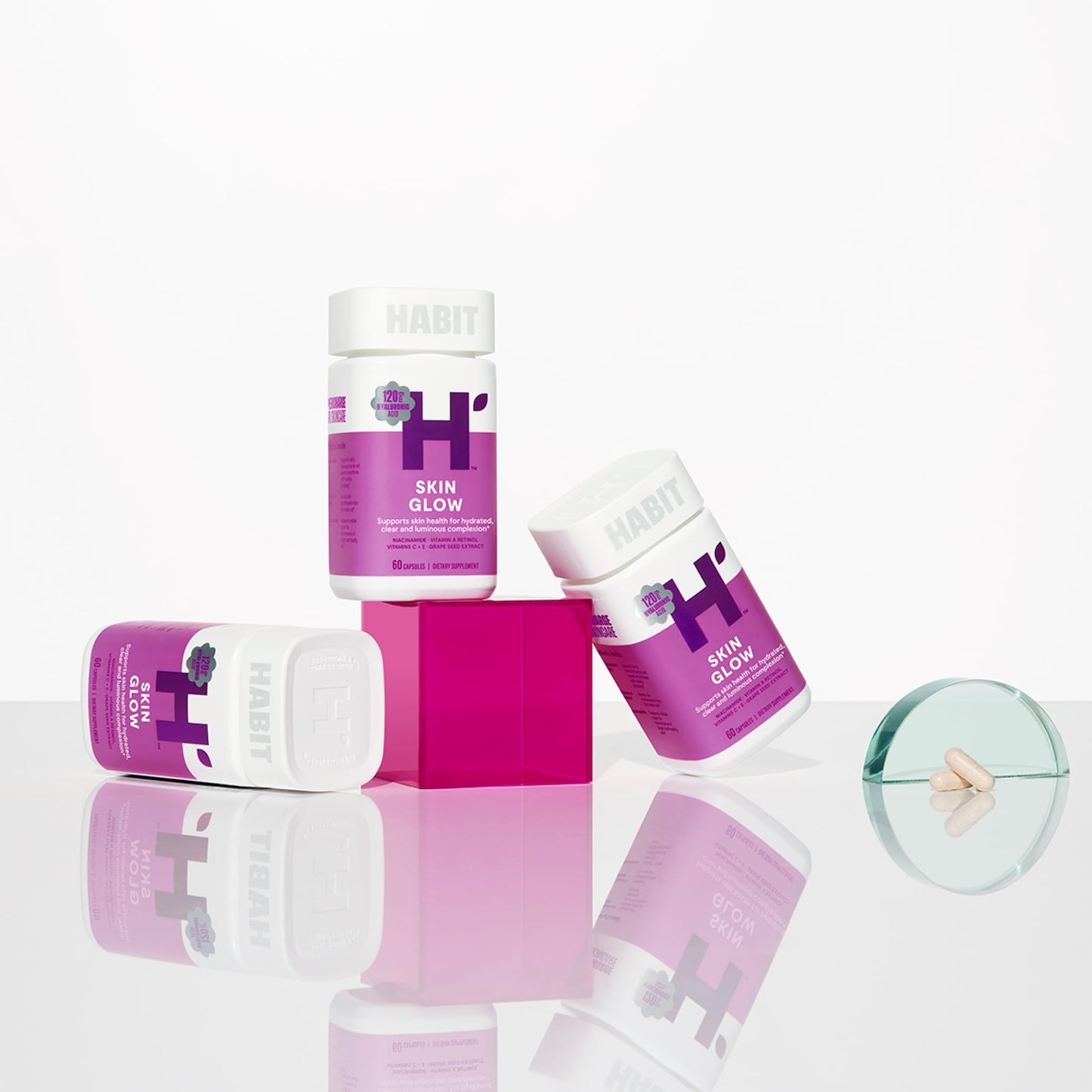 H' Habit Skin Glow Dual Pack 120 Capsules
