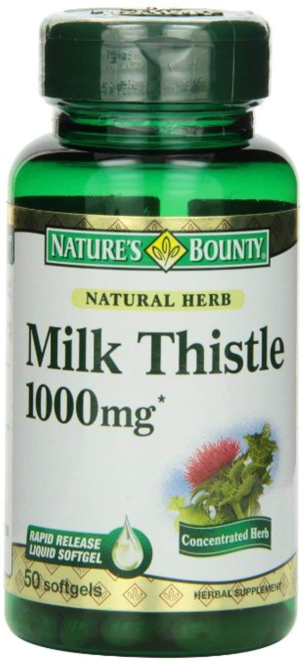 Nature's Bounty Milk Thistle Softgels, 450 Softgels