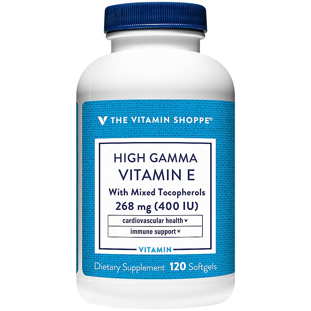 The Vitamin Shoppe Vitamin E 400 IU Softgel, 120 Count