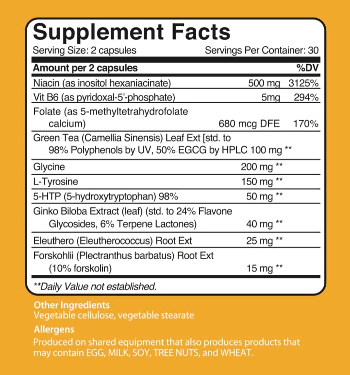 Ultimate Living Neuro Harmony Capsules, 60 Count