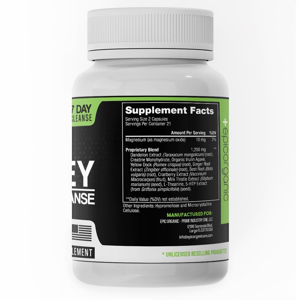 Epic Organicum Detox 30 Capsules