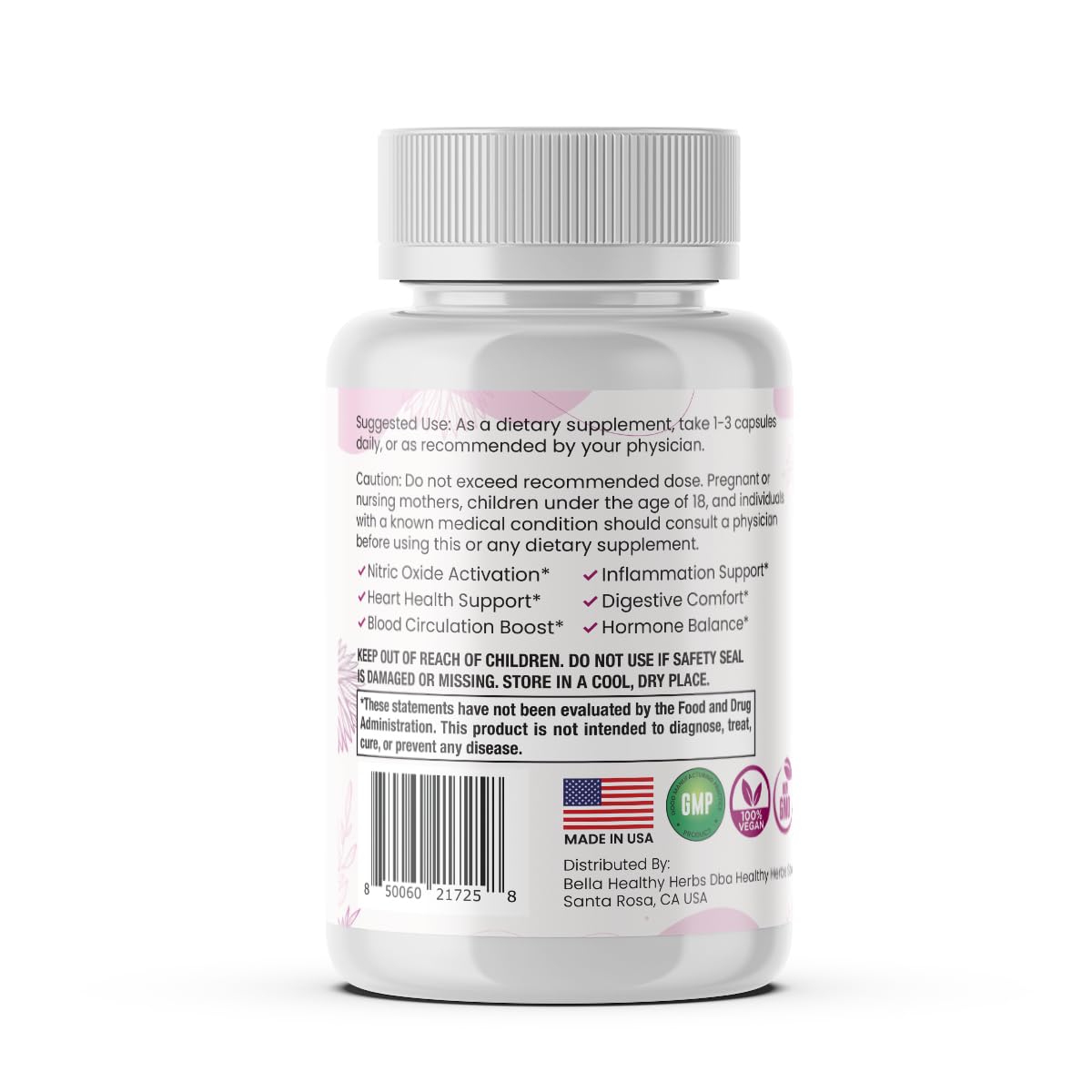 Healthy Herbs Wildcrafted Sea Moss Capsules, 90 Count