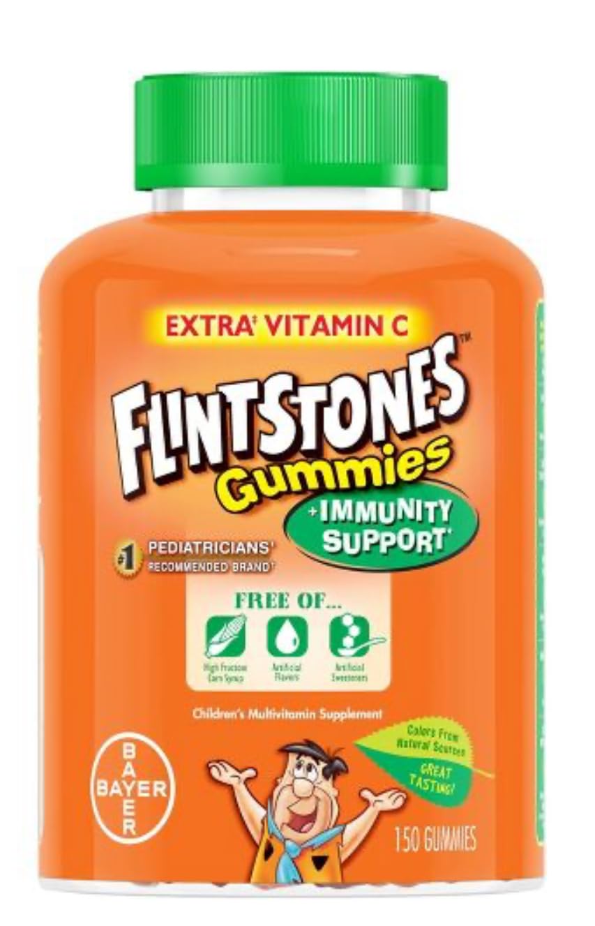 Flintstones Vitamins Children's Multivitamin Plus Immunity Support Gummies 120 Gummies