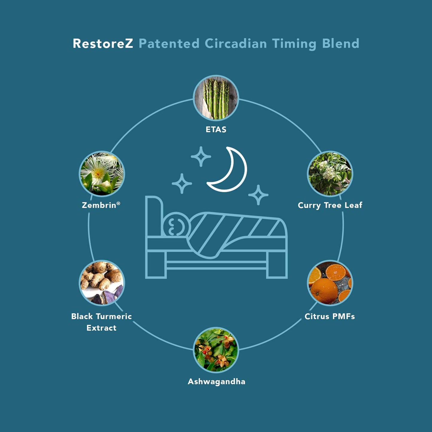 Savant Science RestoreZ Sleep Nutrition Capsule 1 Count