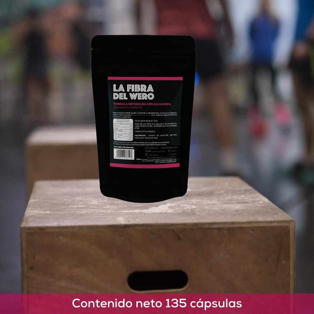 La Fibra del Wero Cactus Fiber with Artichoke Capsule 1 Count