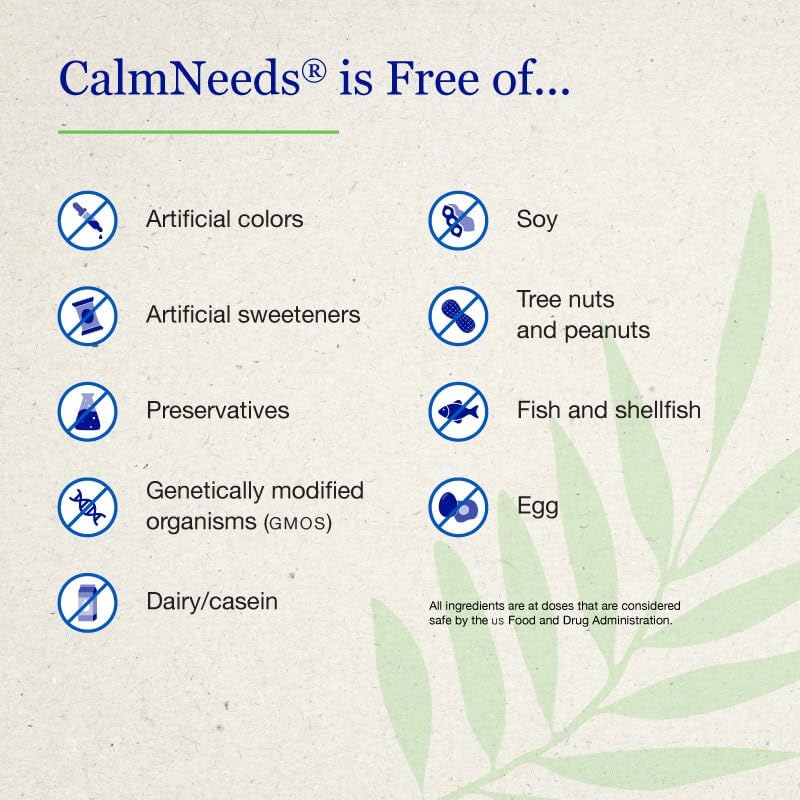 Neuro Needs CalmNeeds Promote Calm and Positive Mood Capsules 60 Count