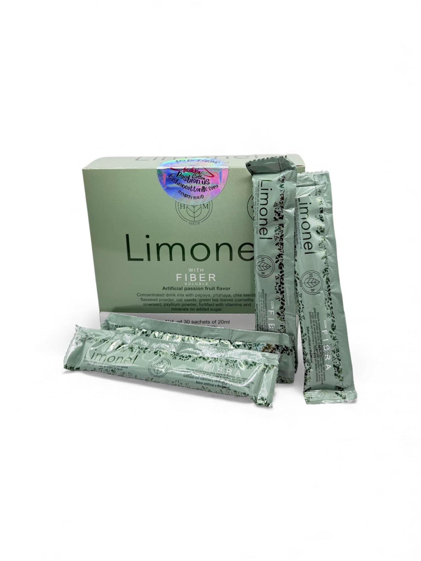 FASHIONCOTTONLLC Limonel Liquid Fiber Capsule 30 Count