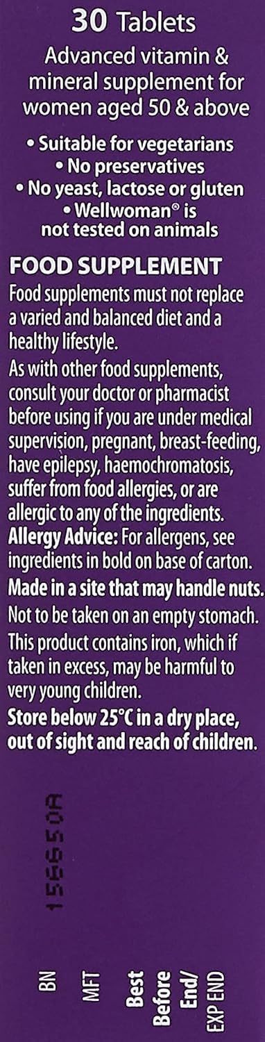 Generic UK's Well Woman 50+ Tablets 1 Tablet
