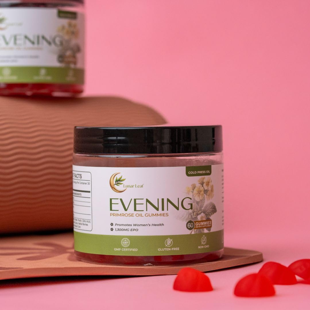 Lunar Leaf Evening Primrose Oil Gummies 60 Gummies
