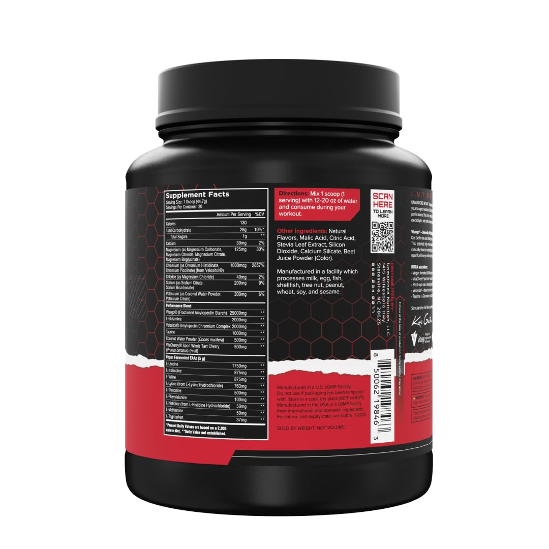 Unmatched Intra Workout Powder 31.5 Servings