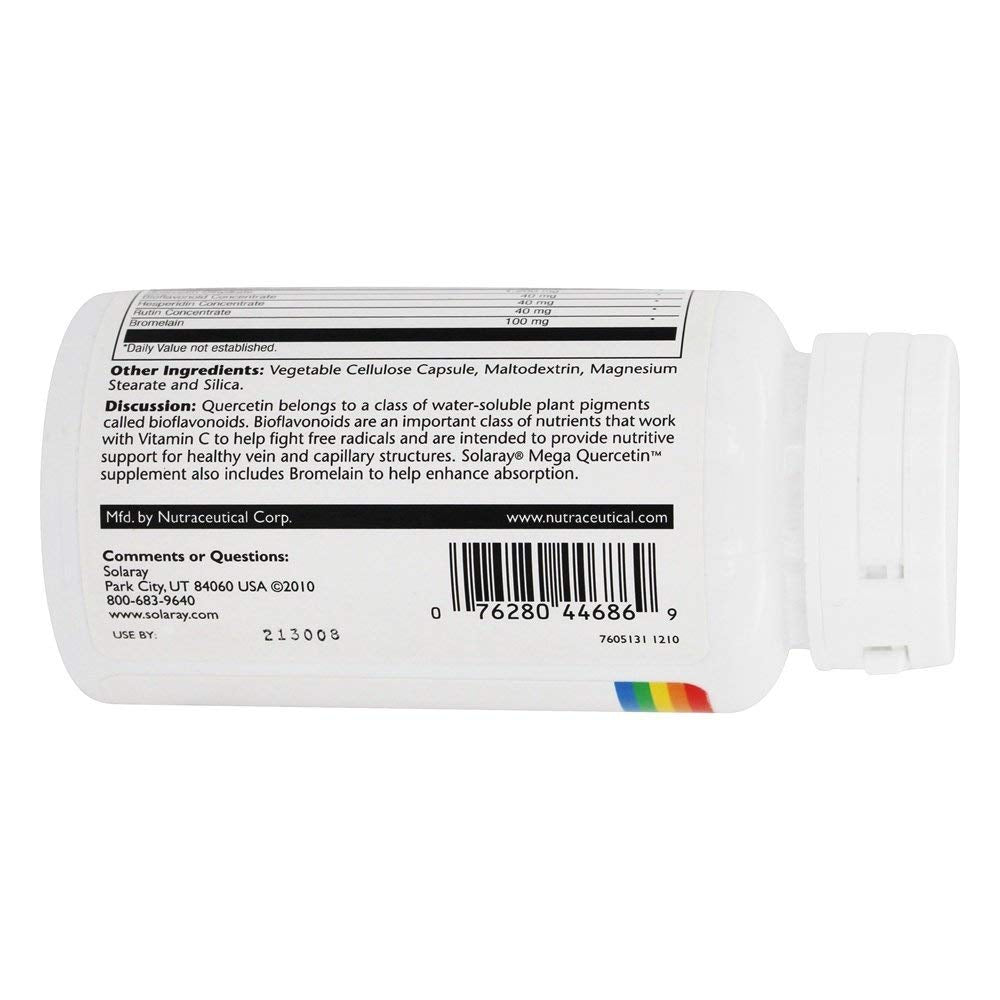 Solaray Mega Quercetin Capsule 60 VegCaps