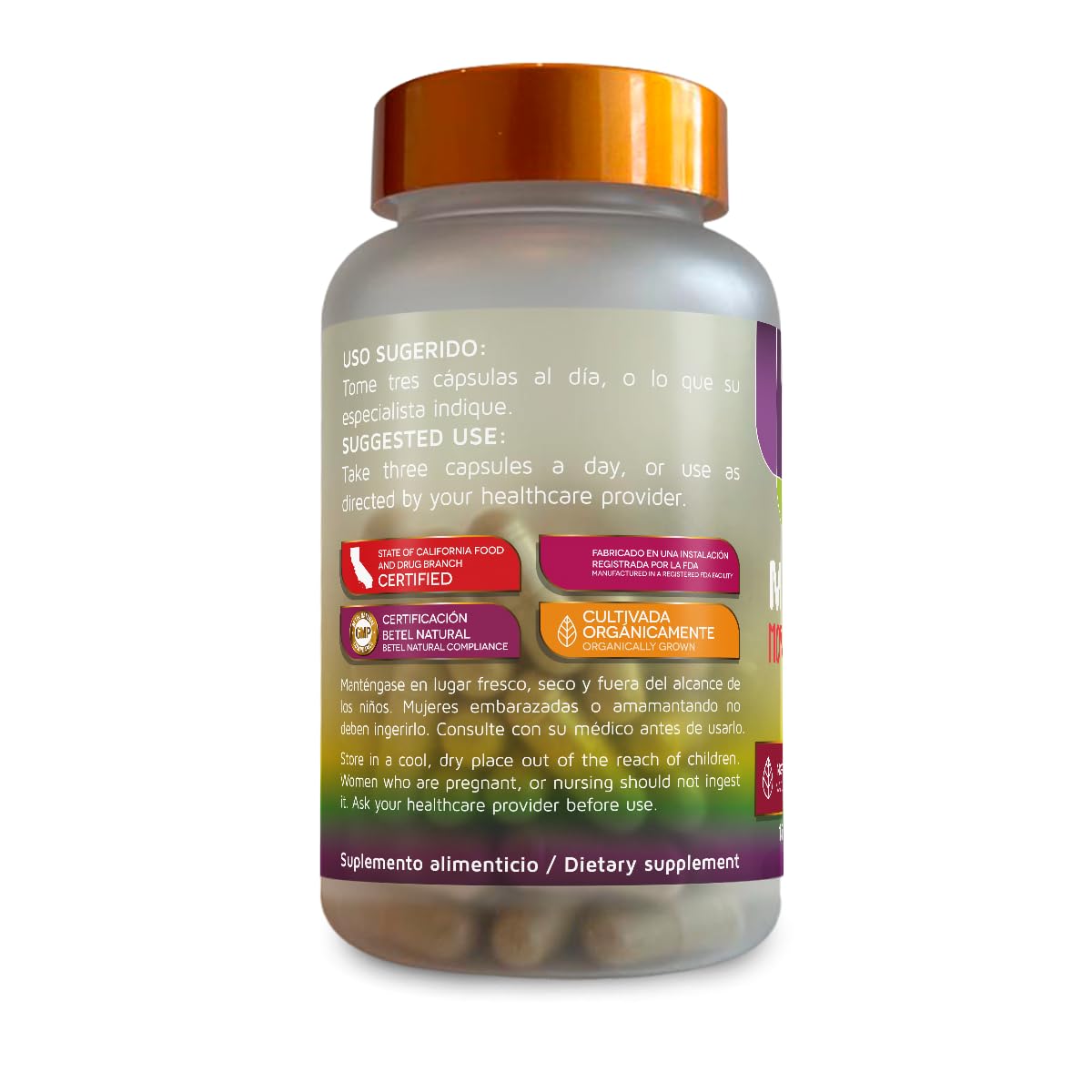 Betel Natural Moringa Oleifera Capsules (1500 mg per Serving), 1 Count