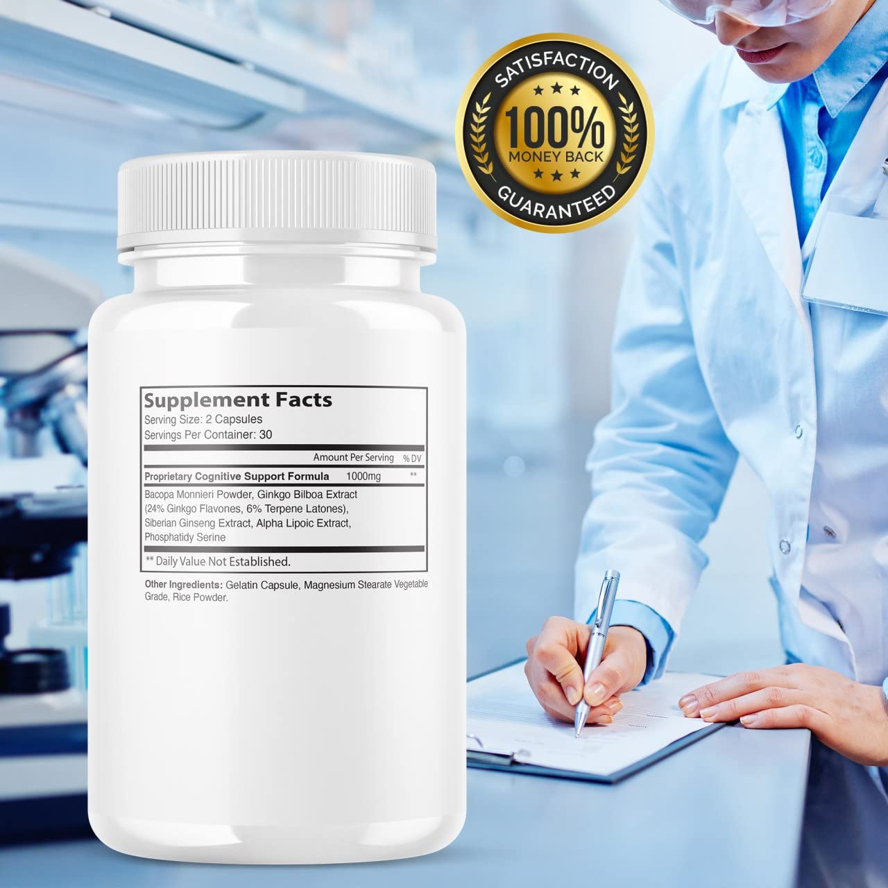 IDEAL PERFORMANCE Remind Solution for Memory Advanced Cognitive Brain Health Function Focus Max Concentration Recall Supplement, Capsules, 120 Capsules